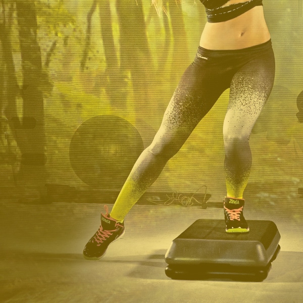 Illustration Vida Zumba Step